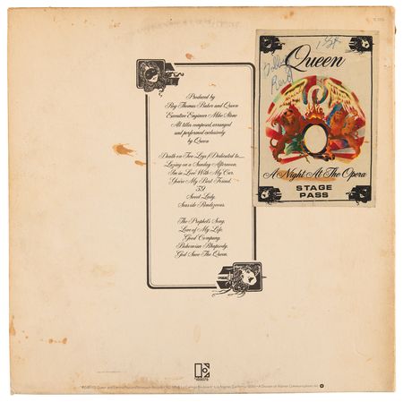 Lot #502 Queen Signed Album - A Night at the Opera - Image 2