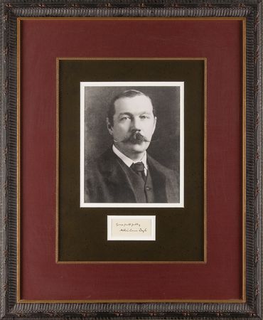 Lot #472 Arthur Conan Doyle Signature - Image 1