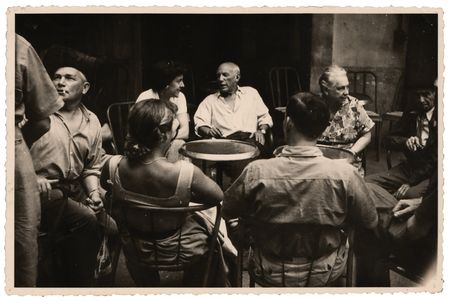 Lot #434 Pablo Picasso Signed Photograph (ca. 1954, Ceret, France) - Image 3