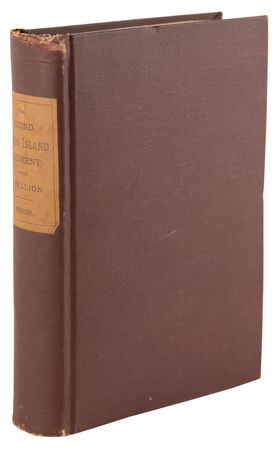 Lot #331 Civil War: The Second Rhode Island Regiment: A Narrative of Military Operations by Augustus Woodbury - Image 1