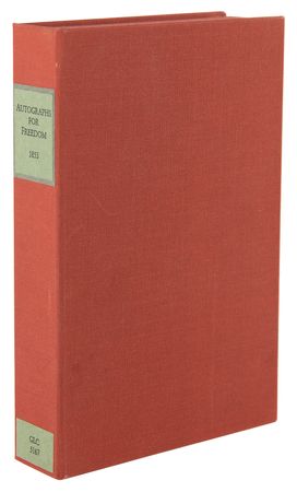 Lot #178 Abolitionists: Autographs for Freedom, ed. Julia Griffiths (1853) - Image 3