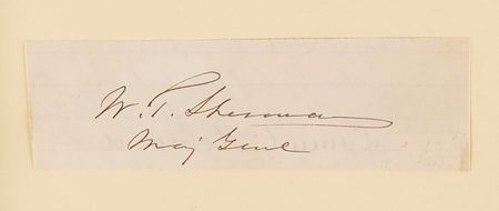Lot #370 William T. Sherman Signature in Memoirs of General Sherman (2 Vols.) - Image 2