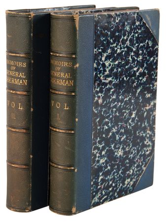Lot #370 William T. Sherman Signature in Memoirs of General Sherman (2 Vols.) - Image 3