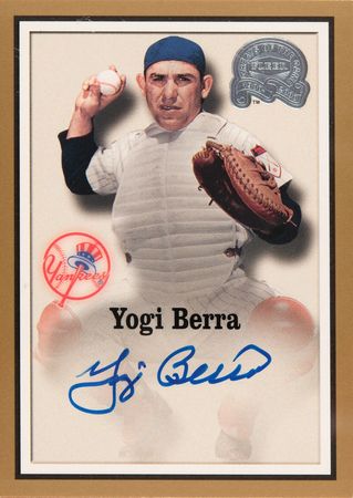 Lot #778 Yogi Berra Signed Baseball Card - Image 2