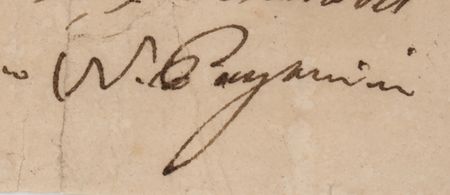 Lot #483 Niccolo Paganini Letter Signed in Support of a Celebrated Italian Cellist - “I shall write in advance to awaken the interest of music lovers to hear you” - Image 2