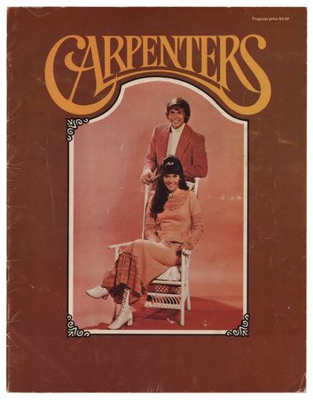 Lot #626 The Carpenters Signed 1972 Tour Program - Image 2