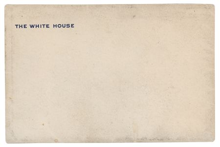Lot #117 Harry S. Truman Signed White House Card - Image 2