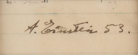 Lot #167 Albert Einstein Signature (1953) - Image 2