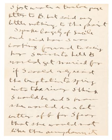 Lot #287 George S. Patton Autograph Letter Signed from West Point on His Future Wife - Image 2