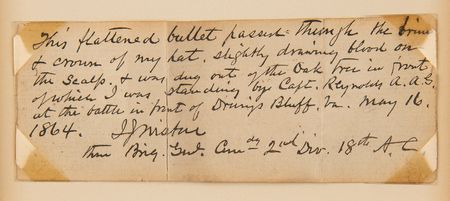 Lot #319 New Model 1858 Remington Army Revolver - Belonging to Union Army Private Macy U. Chafin - Image 3