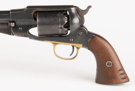 Lot #319 New Model 1858 Remington Army Revolver - Belonging to Union Army Private Macy U. Chafin - Image 8