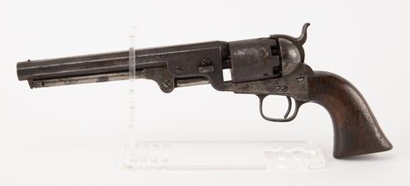 Lot #318 London Model Colt 1851 Navy Revolver, Identified to Lt. Edwin R. Good, 11th New Jersey Volunteer Infantry - Image 1