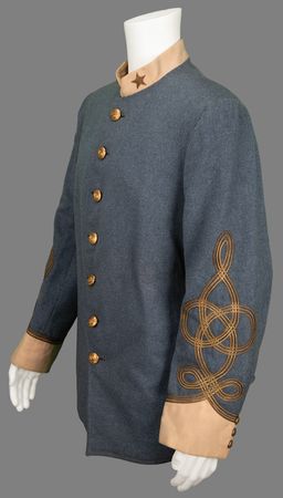Lot #315 United Confederate Veterans (UCV) Officer's Frock Coat - Made by M. C. Lilley & Company - Image 3