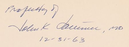 Lot #29 Lincoln's Last Hours by Charles A. Leale - From the Collection of Assassination Researcher Dr. John K. Lattimer - Image 3