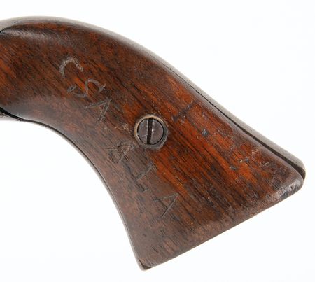 Lot #317 Gettysburg: Whitney .36 Revolver and Confederate Holster, Identified to Capt. F. M. Harney, 14th North Carolina Infantry - Image 3