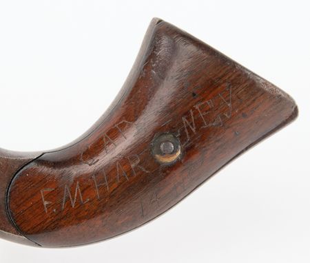 Lot #317 Gettysburg: Whitney .36 Revolver and Confederate Holster, Identified to Capt. F. M. Harney, 14th North Carolina Infantry - Image 4