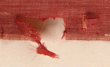 Lot #311 Civil War: United States Union 34-Star Flag (46˝ x 23˝) Carried by Private Thomas E. Silence of the 9th Missouri State Militia Cavalry Regiment - Image 6