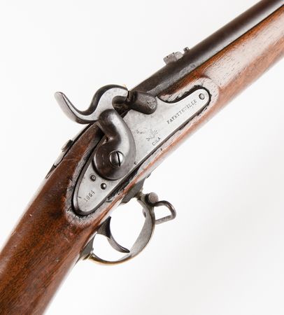 Lot #308 Civil War Confederate Fayetteville Type IV Percussion Rifle - Image 5