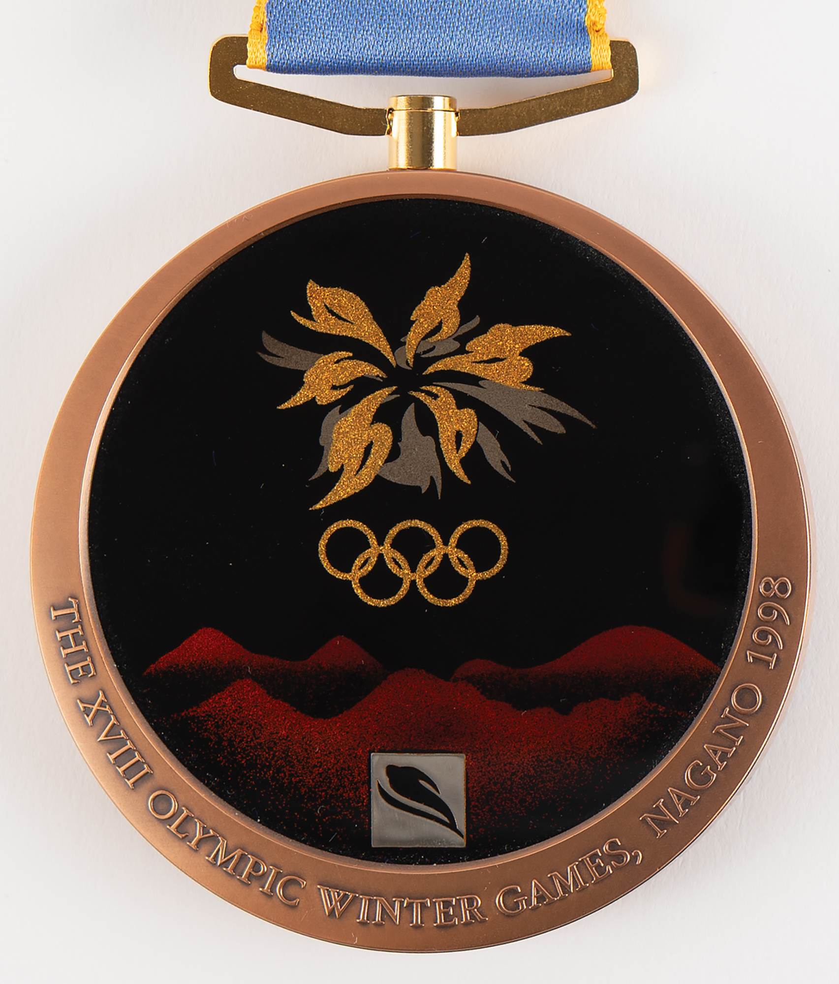 Nagano 1998 Winter Olympics Bronze Winner's Medal for Ski Jumping | RR