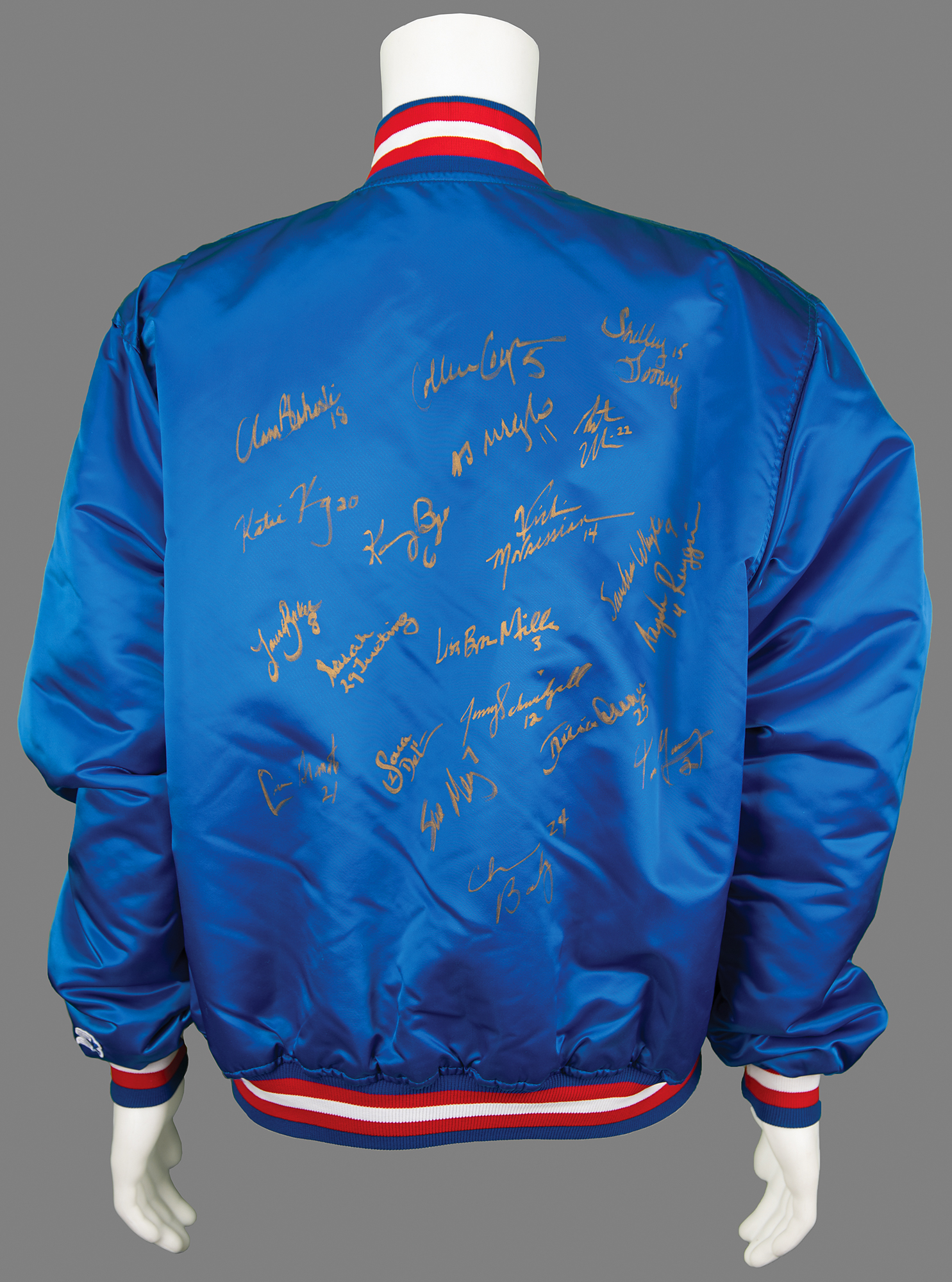 Nagano 1998 Winter Olympics Jacket Multi-Signed (20) by the Gold