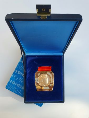 Lot #3099 Sarajevo 1984 Winter Olympics Unawarded Gold Winner's Medal - Image 5
