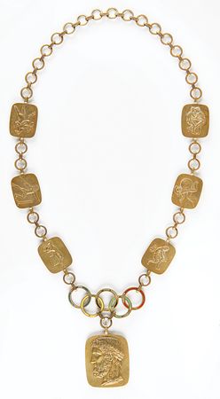 Lot #3198 Berlin 1936 Summer Olympics IOC Chain of
