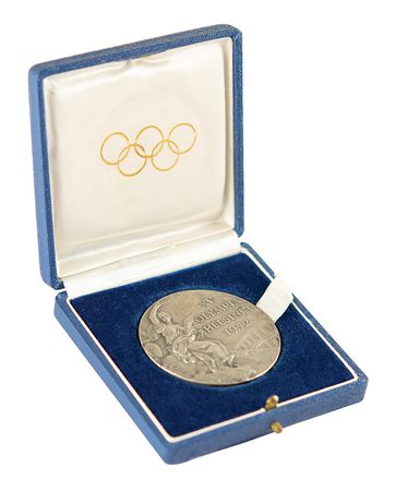 Lot #3080 Helsinki 1952 Summer Olympics Silver Winner's Medal - Image 4