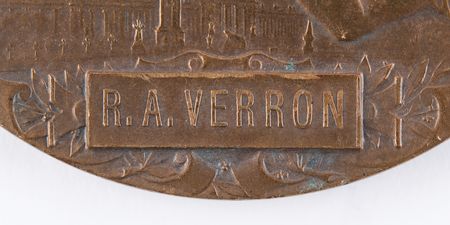 Lot #3047 Paris 1900 Exposition Universelle (5) Non-Athletic Award Medals - Image 6