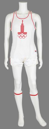 Lot #3352 Moscow 1980 Summer Olympics Torch Relay Uniform - Image 1