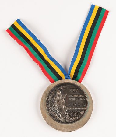 Lot #3109 Barcelona 1992 Summer Olympics Silver Winner's Medal - Image 3