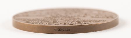 Lot #3068 Chamonix 1924 Winter Olympics Bronze Winner's Medal - Image 3