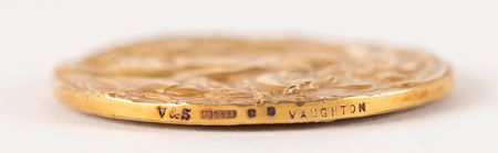 Lot #3061 London 1908 Olympics Gold Winner's Medal for Field Hockey - Image 4