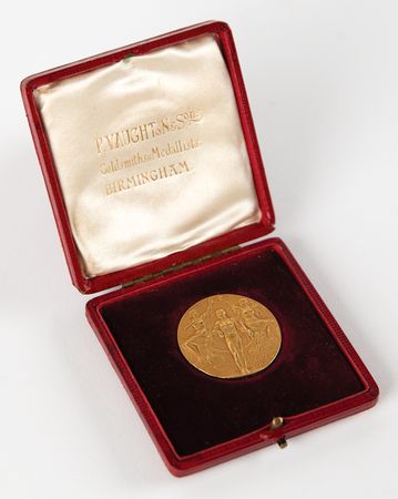 Lot #3061 London 1908 Olympics Gold Winner's Medal for Field Hockey - Image 5