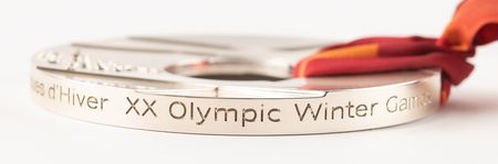 Lot #3114 Torino 2006 Winter Olympics Silver Winner's Medal for Men's Speed Skating - Unawarded - Image 8