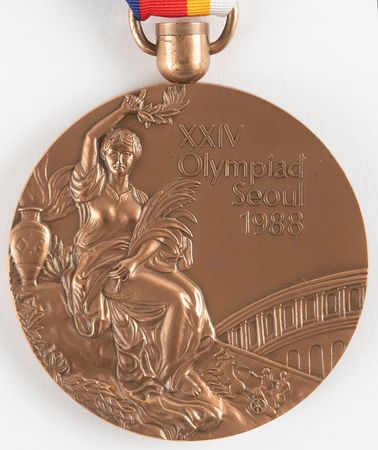 Lot #3104 Seoul 1988 Summer Olympics Bronze Winner's Medal - Unawarded - Image 3
