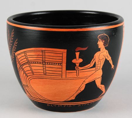 Lot #3315 Paris 2024 Summer Olympics Torch Lighting Ceremony Bowl - Image 3