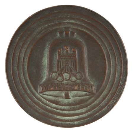 Lot #3144 Berlin 1936 Summer Olympics Participation Medal - Image 2