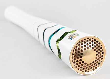 Lot #3030 Rio 2016 Summer Olympics Torch - From the Collection of IOC Member Phillip W. Coles - Image 3
