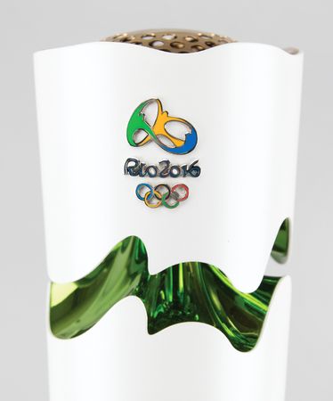 Lot #3030 Rio 2016 Summer Olympics Torch - From the Collection of IOC Member Phillip W. Coles - Image 4
