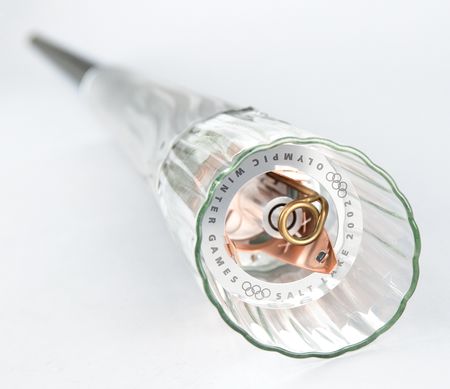 Lot #3021 Salt Lake City 2002 Winter Olympics Torch - From the Collection of IOC Member Phillip W. Coles - Image 2