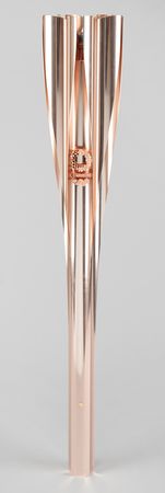 Lot #3032 Tokyo 2020 Summer Olympics Torch and Torchbearer Relay Suit - Image 1
