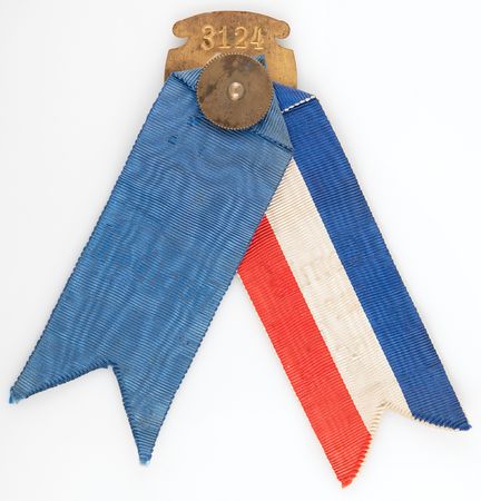 Lot #3214 Paris 1924 Olympics French Olympic Committee Football Badge - Image 2
