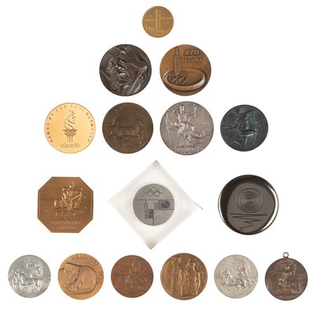 Lot #3122 Summer Olympics (16) Collection of Participation Medals - Image 1