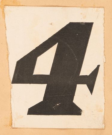 Lot #3325 William Robbins's London 1908 Olympics 400-Meter Competitor's Bib - Image 2