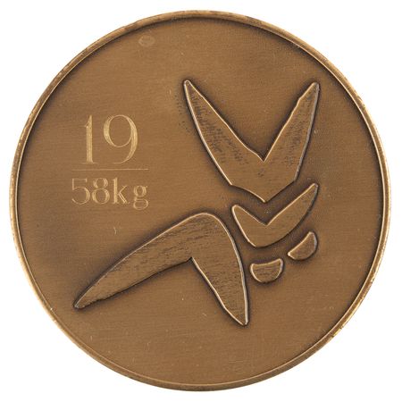 Lot #3167 Sydney 2000 Summer Olympics Participation Medal for Wrestling - Image 2