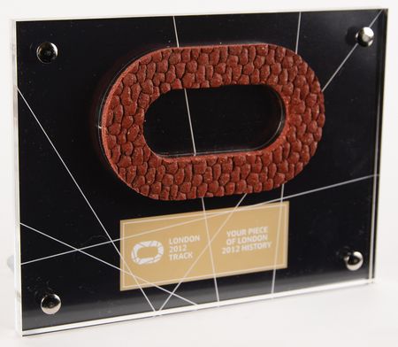 Lot #3367 London 2012 Summer Olympics Section of Olympic Stadium Track - Image 1