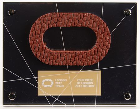 Lot #3367 London 2012 Summer Olympics Section of Olympic Stadium Track - Image 2