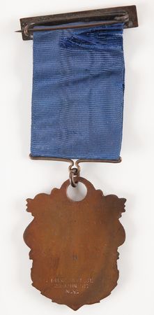 Lot #3207 London 1908 Olympics New York Reception 'Military Committee' Badge - Image 2
