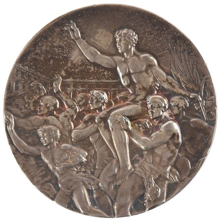 Lot #3079 London 1948 Summer Olympics Gold Winner's Medal - Image 2
