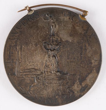 Lot #3065 Antwerp 1920 Olympics Gold Winner's Medal for Shooting - Image 2